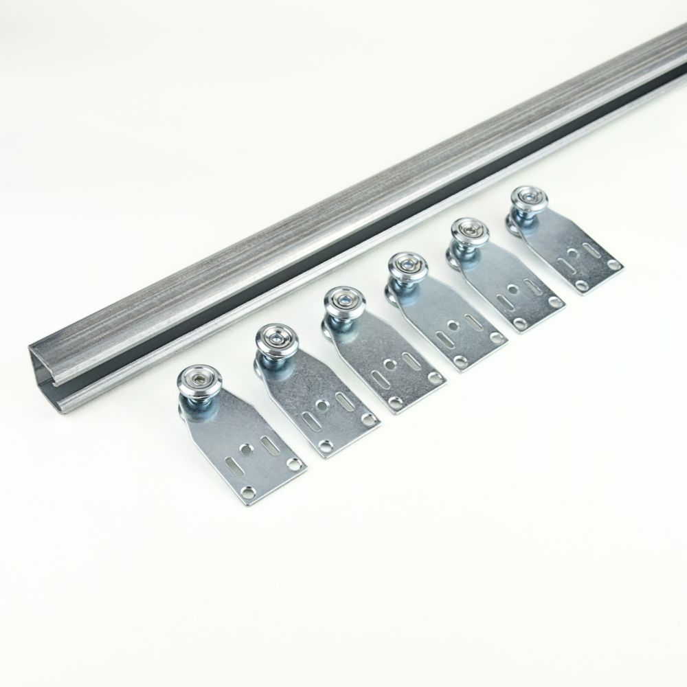 [Rpc4M] Rail voor schuifdeur gegalvaniseerd staal - 400 cm