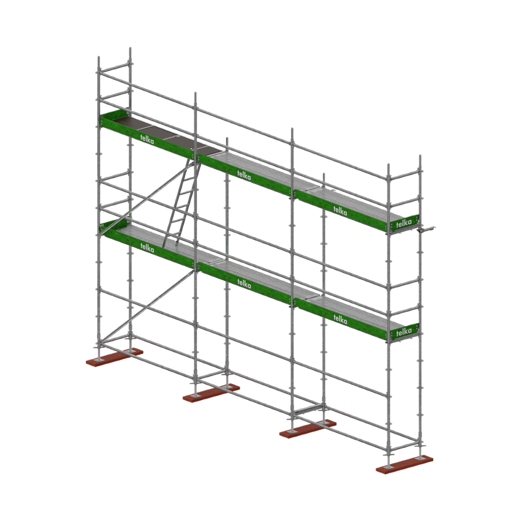 [PG50325UNIX] Pakket 50 m² UNICO X gegalvaniseerd · 3 × 2,57 m · hoogte 6,5 m