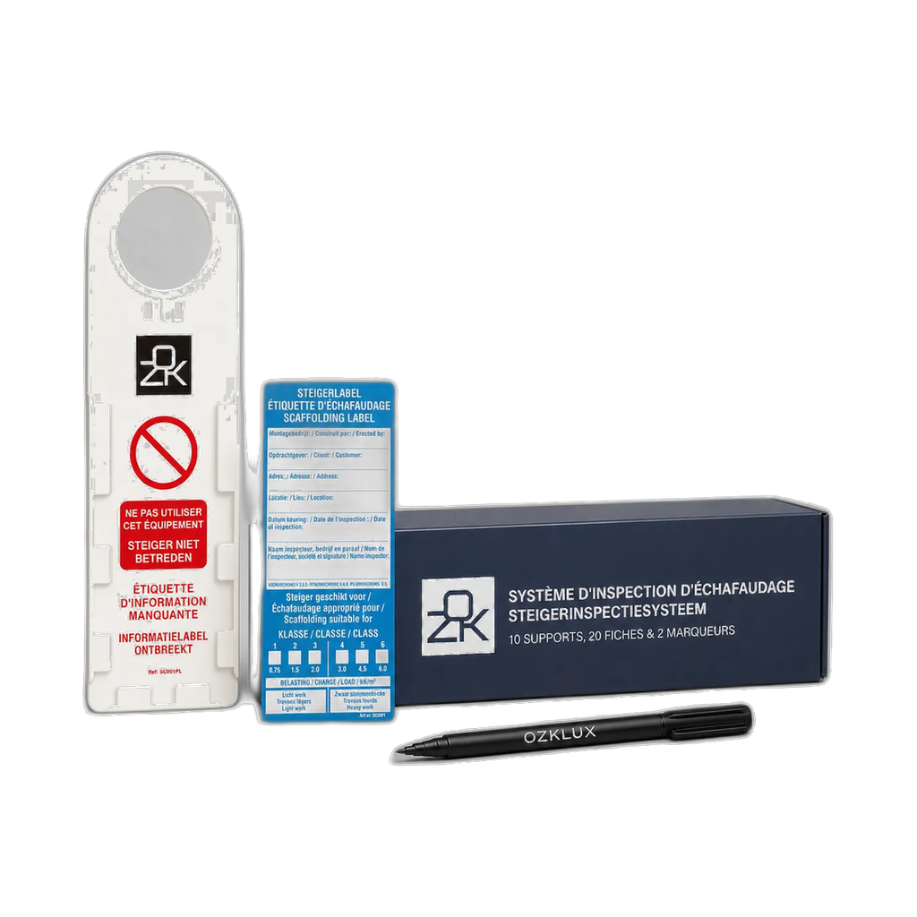 [OT-0110] OZKTAG – Doos (10 houders + 20 etiketten + 1 pen)
