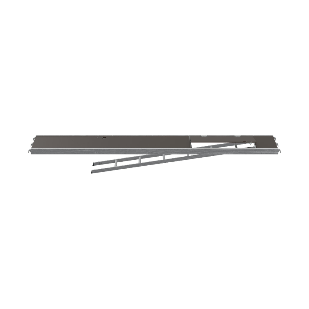 Plancher trappe 61 contreplaqué alu / T.L (2,07 m)