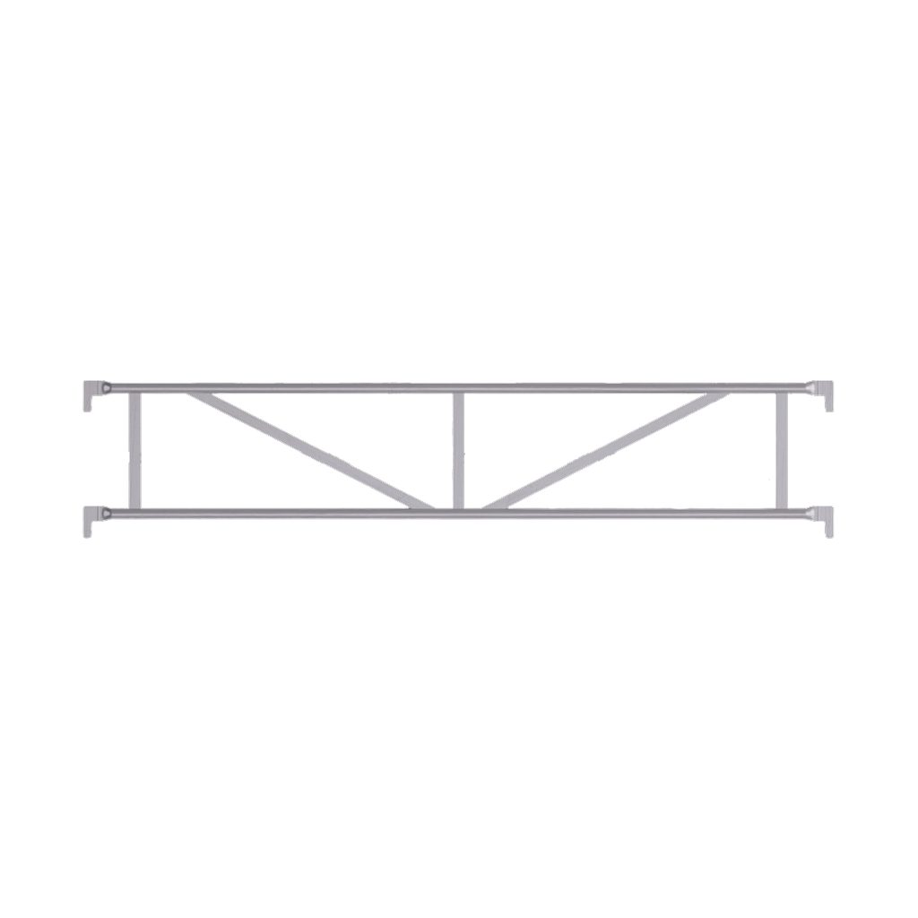 Double garde-corps aluminium / T.L (1,09 m)
