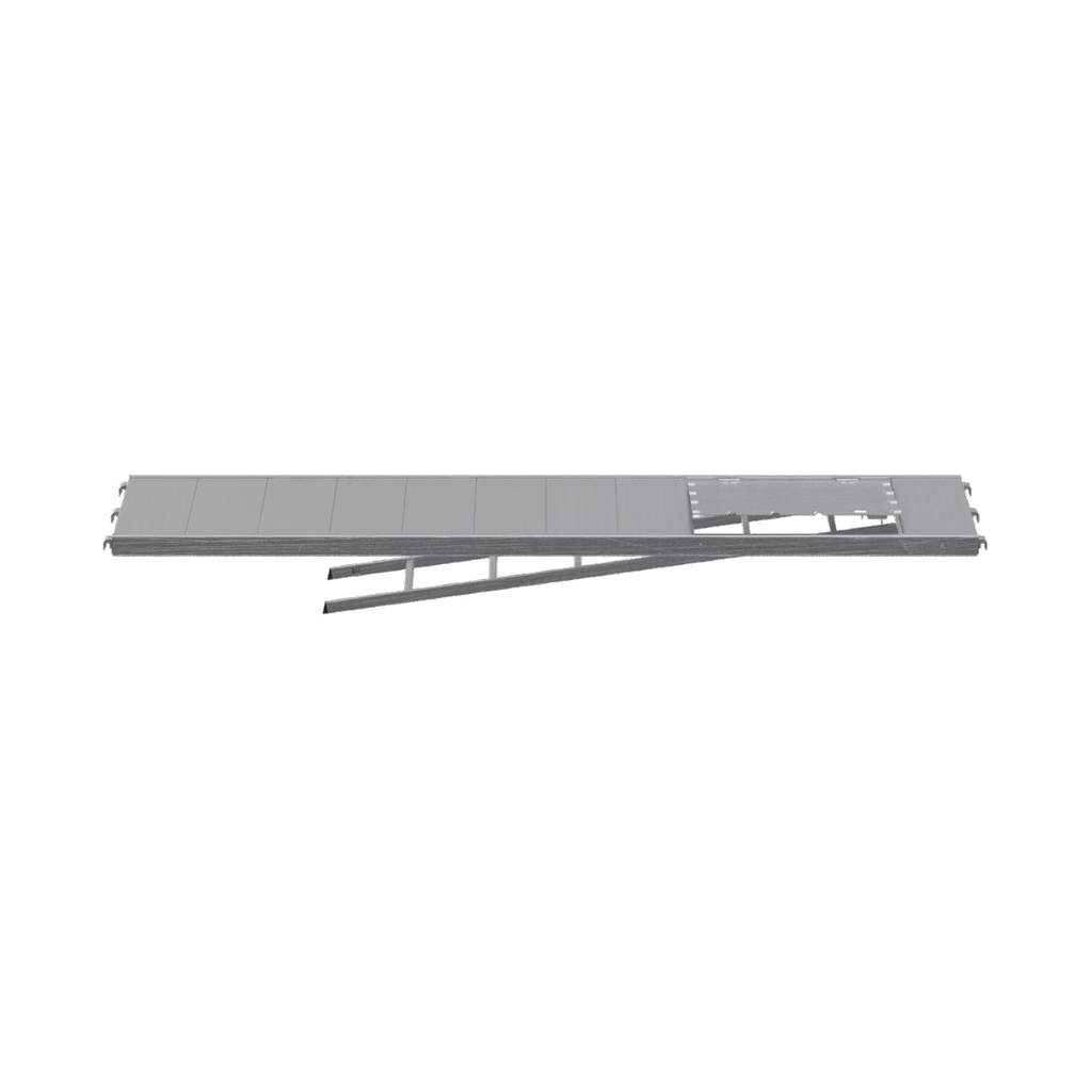 [T2207.307] Luikdek volledig aluminium 61 x 307 / T.L
