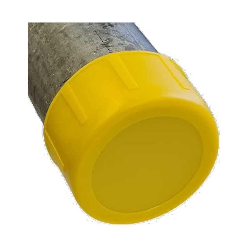 [EPRP483] Embout de protection en plastique pour échafaudage Jaune 48,3 mm